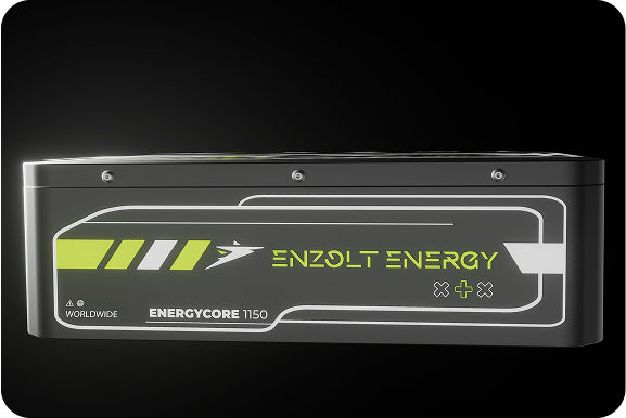 The image of LiFePO₄ battery by Enzolt Energy